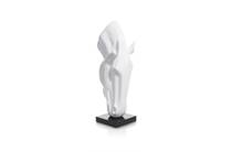 Coco Maison COCO MAISON accessoire Horse Head beeld H107cm Wit